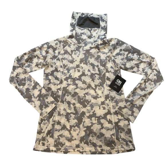 NWT, Outdoor Research Onset Ubertube Top, Snow Cameo, Sz L - Picture 11 of 16